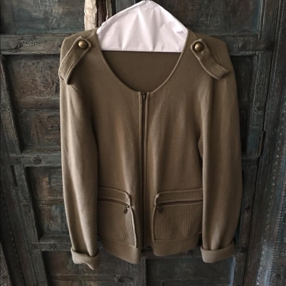 Ann Klein military jacket